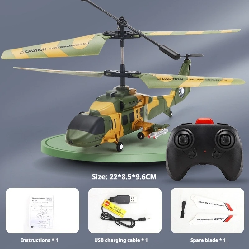 3.5 Channel Remote Control Aircraft Children Mini Usb Charging Drop Resistant Simulation Helicopter Toy Christmas Gift Surprise