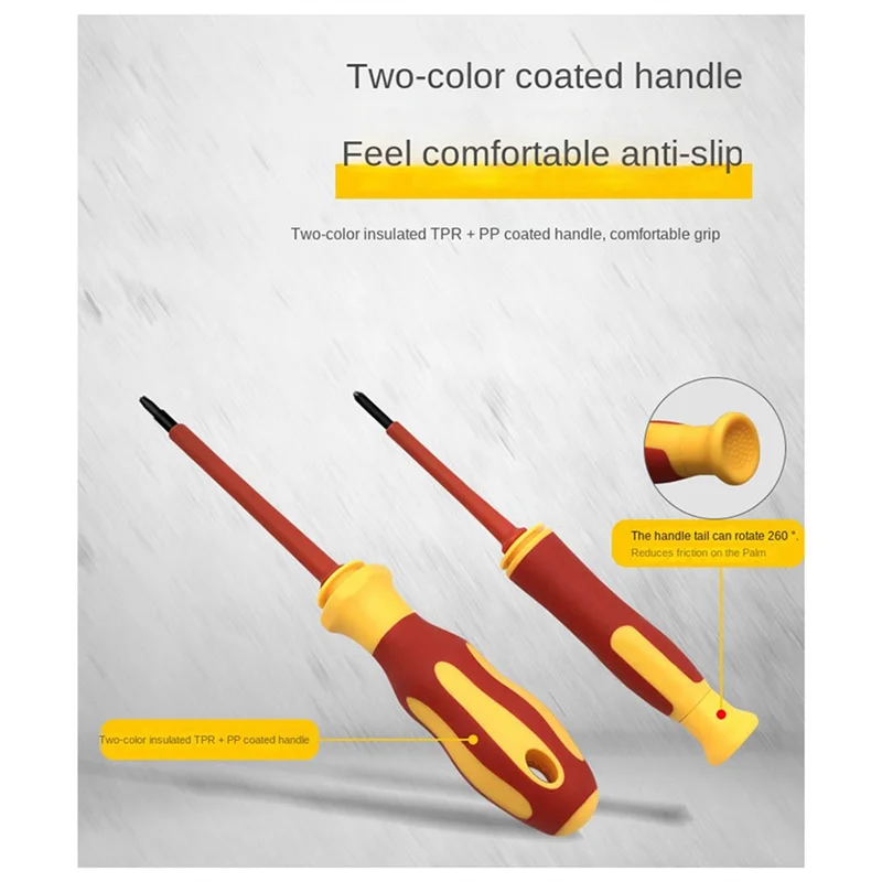 

Набор изолированных отверток типа ААА, крест с цветком сливы, плоская головка, сумка, антиэлектрические винты для домашнего обслуживания электрика