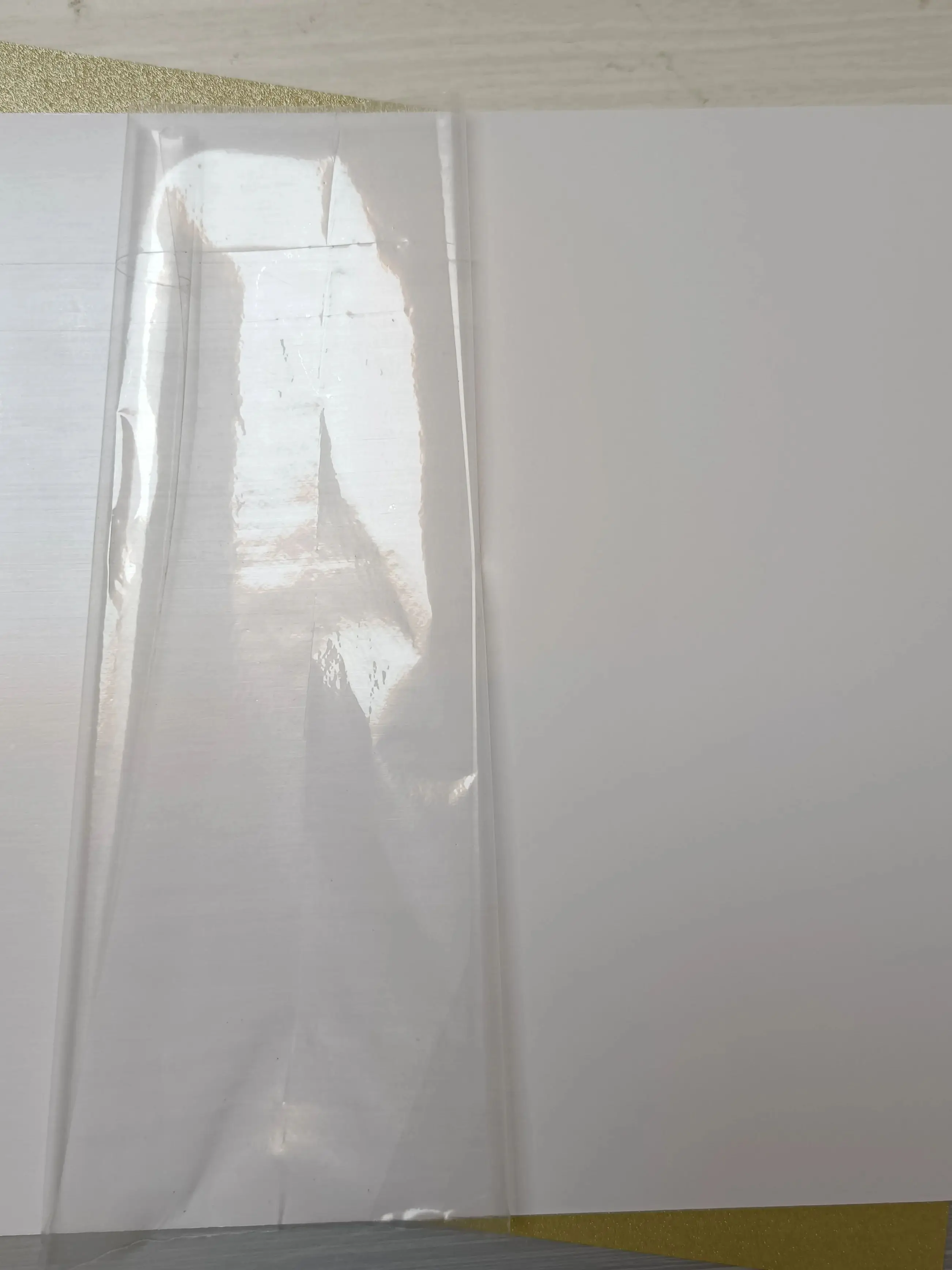 400*300*1mm pusta metalowa płyta sublimacyjna błyszcząca biała druk transferowy DIY — zdjęcie 2
