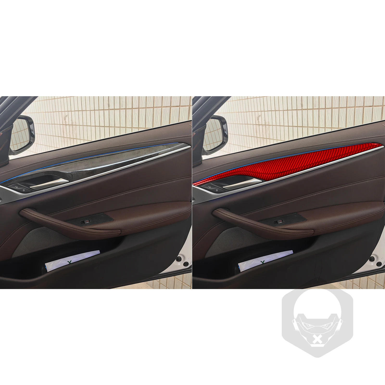 couvercle-de-panneau-de-garniture-de-porte-centrale-autocollant-en-fiber-de-carbone-veritable-souple-accessoires-d'interieur-de-voiture-pour-bmw-serie-5-g30-2016-–-2022