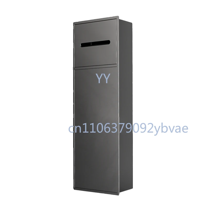 

Stainless Steel Bathroom Embedded Niche Wall-Mounted Toilet Brush Holder - Modern Sanitary Kitchen Accessory