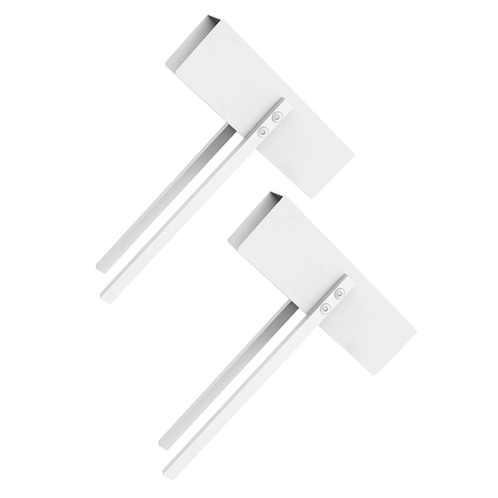 2Pcs Folding Door Lock Adjustable Bifold Closet Door Locks Safety Double Layer Cabinet Security Latch Bi Fold Lock