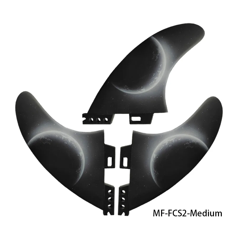 NEW Star Series Surfboard Fins Fcs2 Tri Pieces Keel Surfboard Fins Fiberglass derive surf vibre Fins