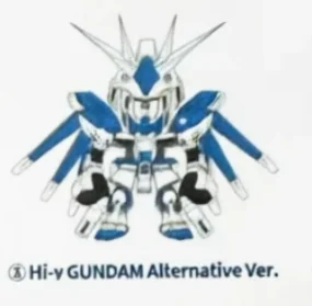 In Stock Original Bandai QMSV MINI Hi-ν Gundam RX-93-ν2 Mobile