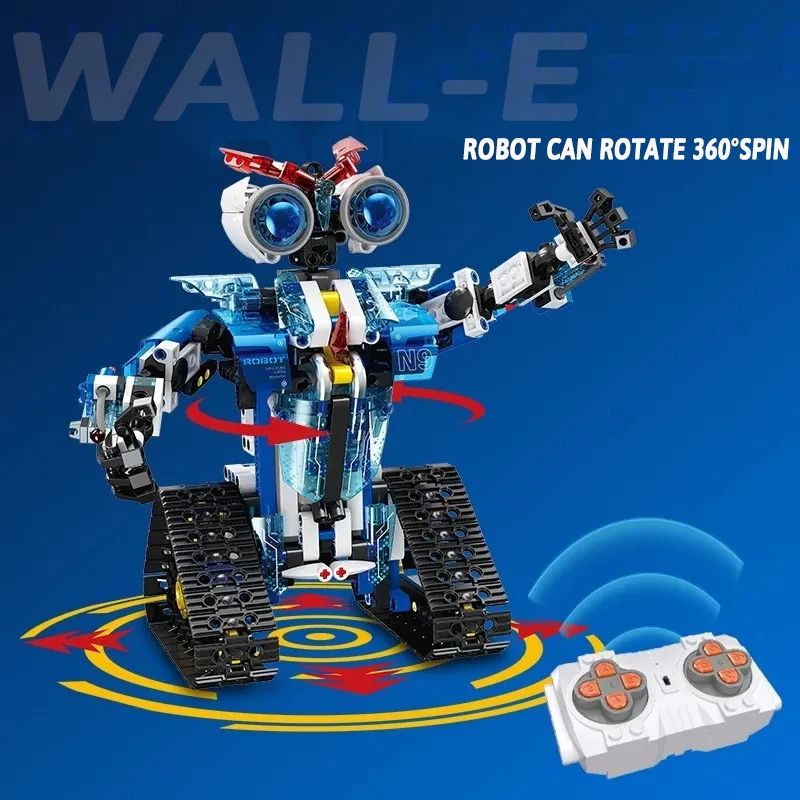 Kettenroboter 472 Stück Bausteine Montagespielzeug Robotermodell Ziegel Spielzeug Raumdekorationen Neujahr Weihnachten Geburtstagsgeschenke