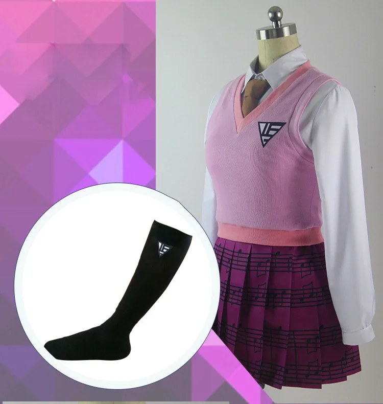 أنيمي Akamatsu Kaede تأثيري حلي JK زي مدرسي قميص سترة تنورة الزي ألعاب النساء الفتيات هالوين لعب الأدوار الزي