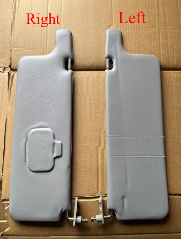1 Pcs LHD Front Grey Interior Sunvisor for Pajero V20 Sun Proof for Montero V30 MR734789 for Shogun V40 MKII 1989-2000