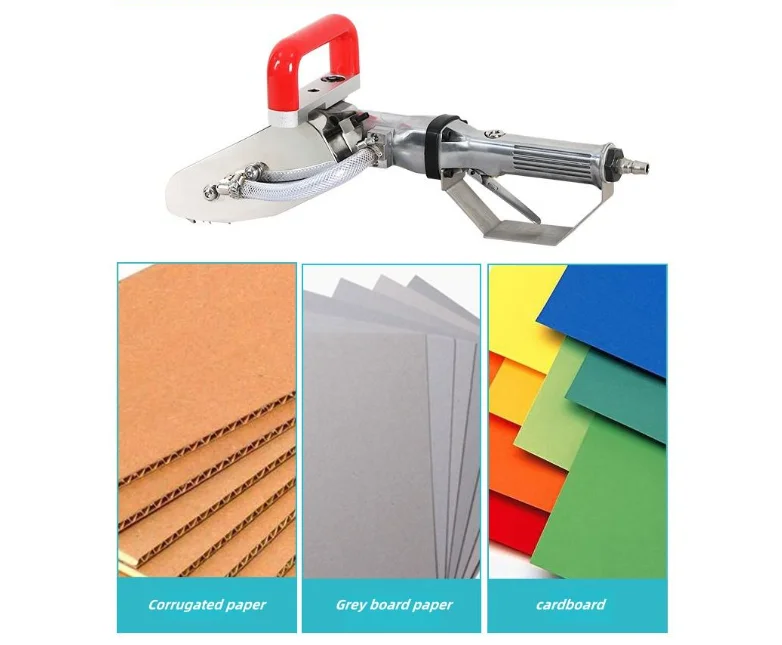 QF-250 Waste Edge Removal Single Double Triple - Wall Corrugated Paper Paperboard Grey Board Waste Remover