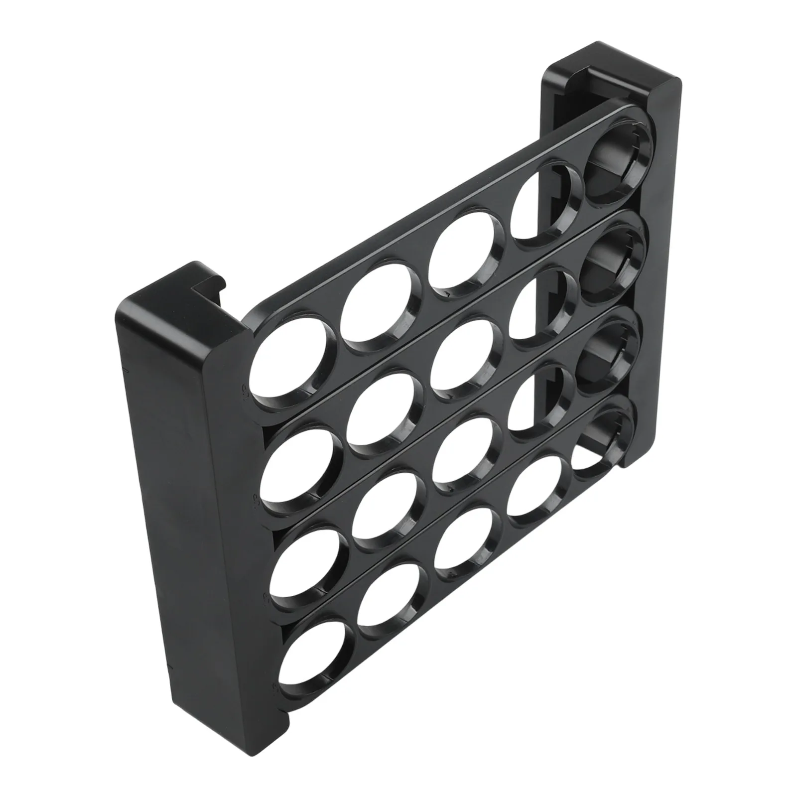Coffee Capsule Holder Wall Mounted Storage Rack with 20 Slots for Streamlined Coffee Pod Storage and Space Saving Design