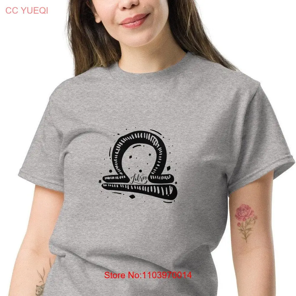 Libra T shirt Zodiac Sign Astrology Top Birthday October Horoscope Clothing September long or short sleeves Libra T shirt Zodiac Sign Astrology Top Birthday October Horoscope Clothing September long or short sleeves