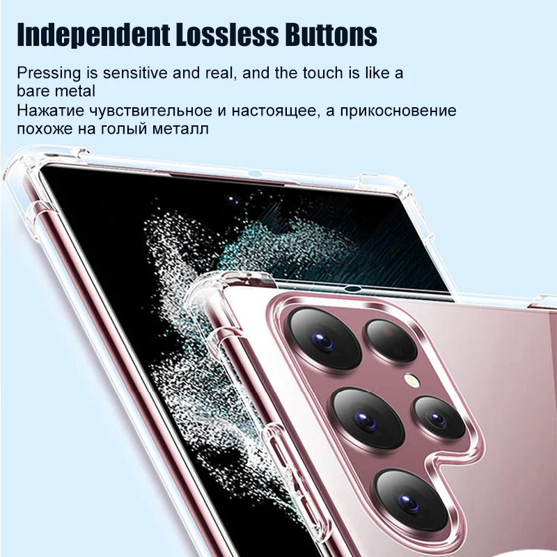 Original Clear Magnetic Case For Samsung Galaxy S24 S22 S23 S25 Ultra Plus Magsafe Cases A15 A35 A55 5G Wireless Charging Cover image 4