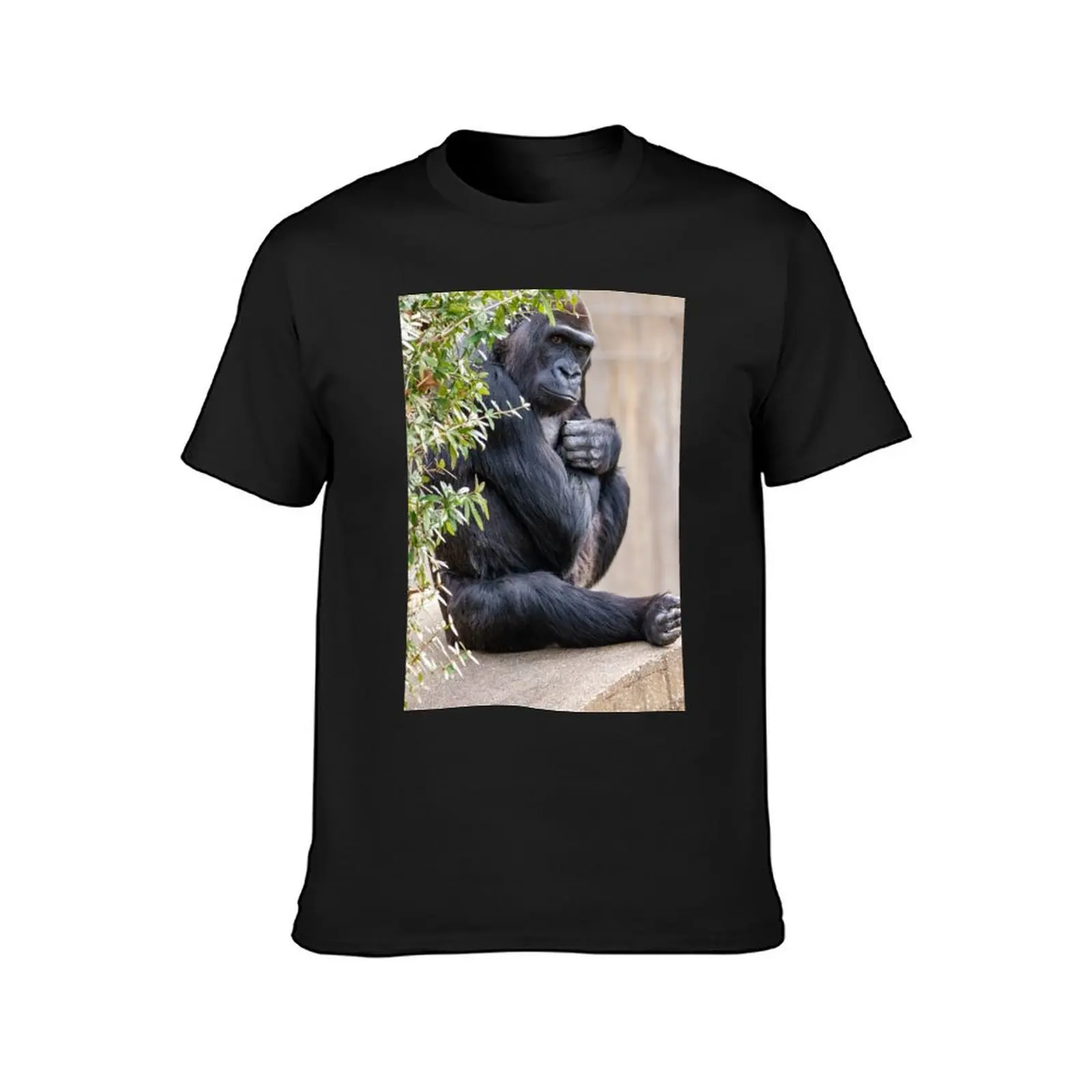 Mandara the Gorilla at the National Zoo T-Shirt customs design your own aesthetic clothes mens funny t shirts