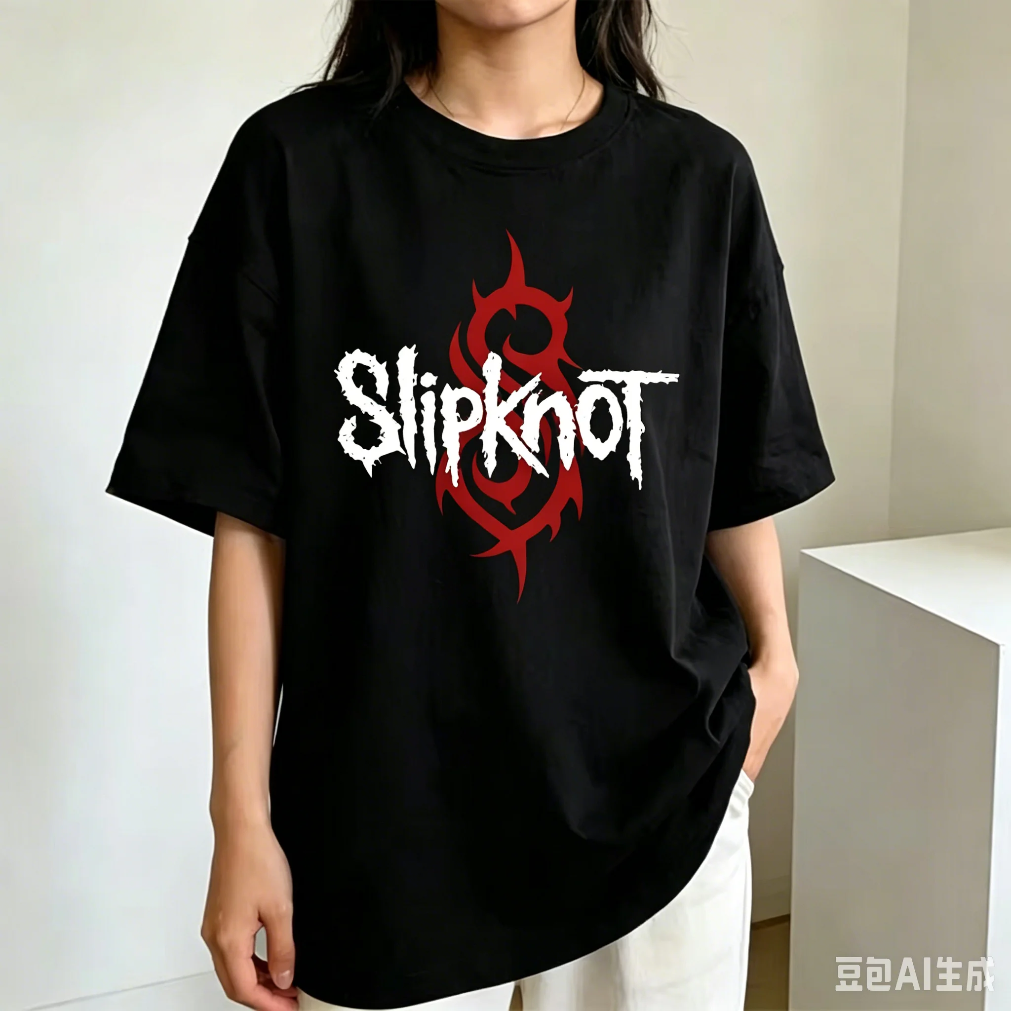 Prepare for Hell Tour Shirt Heavy Metal Tees Man Rock Band T-shirt Men's Slipknots Print Short-sleeve Tops