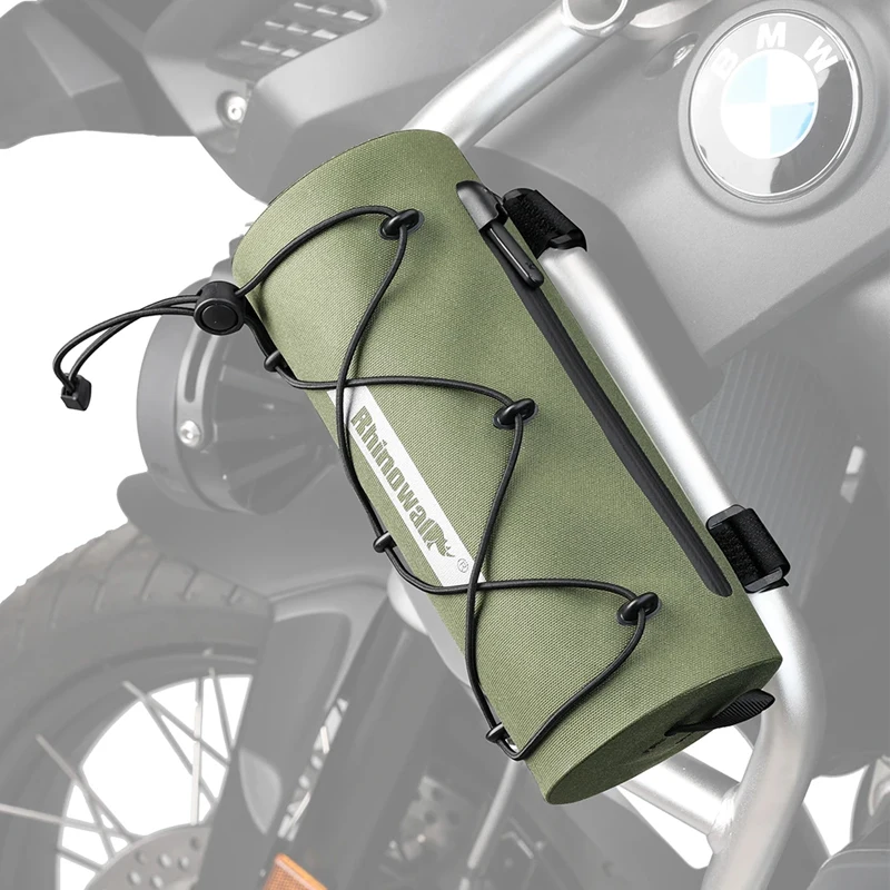 

Motorcycle Side Bag 1.9L Waterproof Motor Saddlebag Crash Bar Bag Portable Motorbike Tail Repair Tool Placement Bag