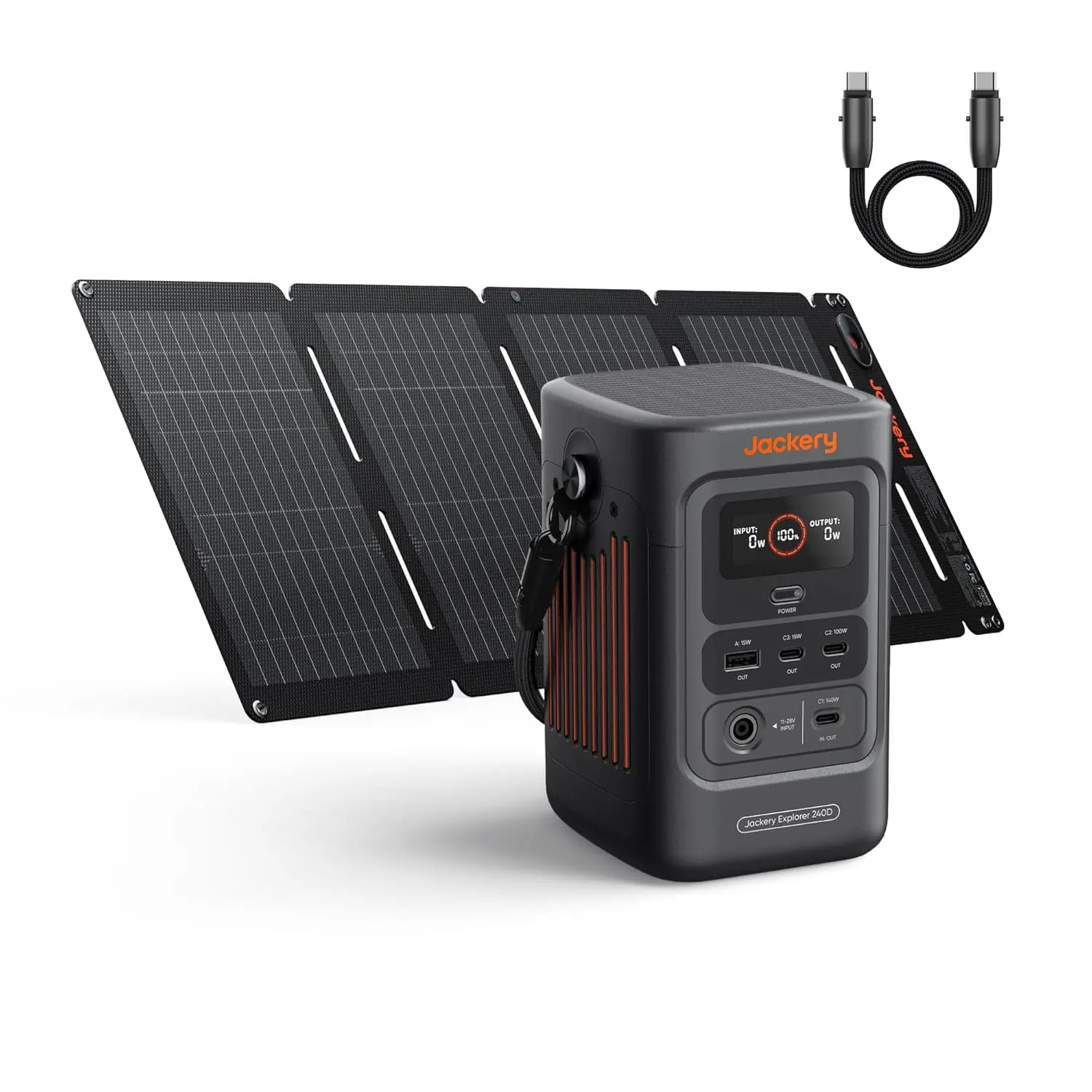 

Портативная электростанция Explorer 240D Power Bank, 256 Вт·ч, LiFePO4 аккумулятор, выход постоянного тока 200 Вт, с солнечной панелью 40 Вт, на заказ