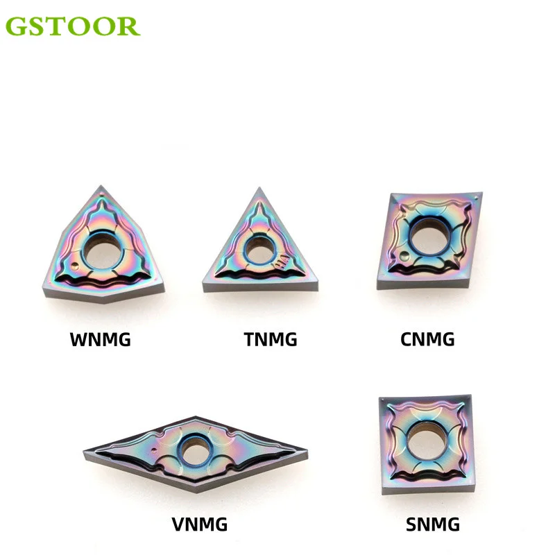 

TNMG160402 WNMG080402 CNMG120402 SNMG120402 VNMG160402 HA CNC External Turning Tools Hardened Steel Cutting Blade Carbide Insert