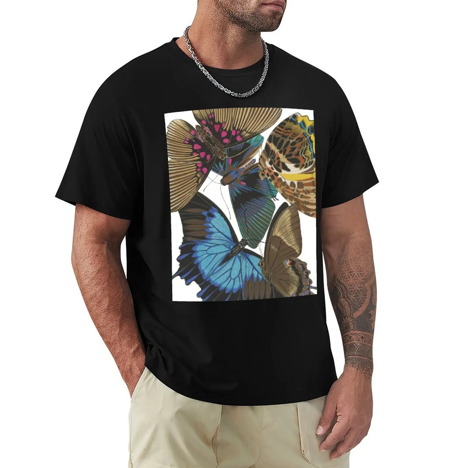 

Vintage Butterflies T-Shirt blacks tees vintage funny t shirts men