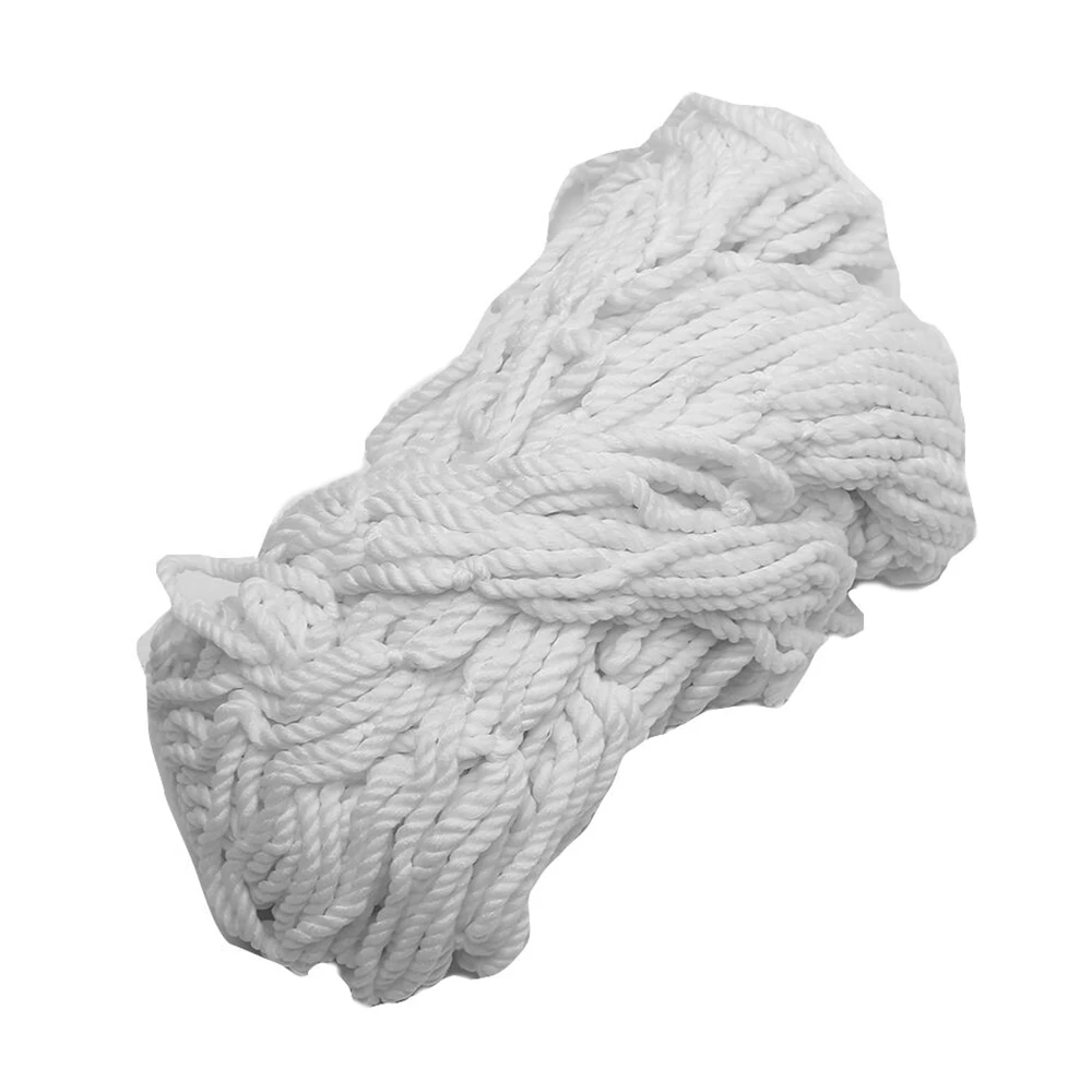 1個 24 x 8フィート サッカーゴールネット ポリプロピレン繊維 フットボール サッカーネット 11人制 フルサイズ ゴールポストフレーム ホワイト