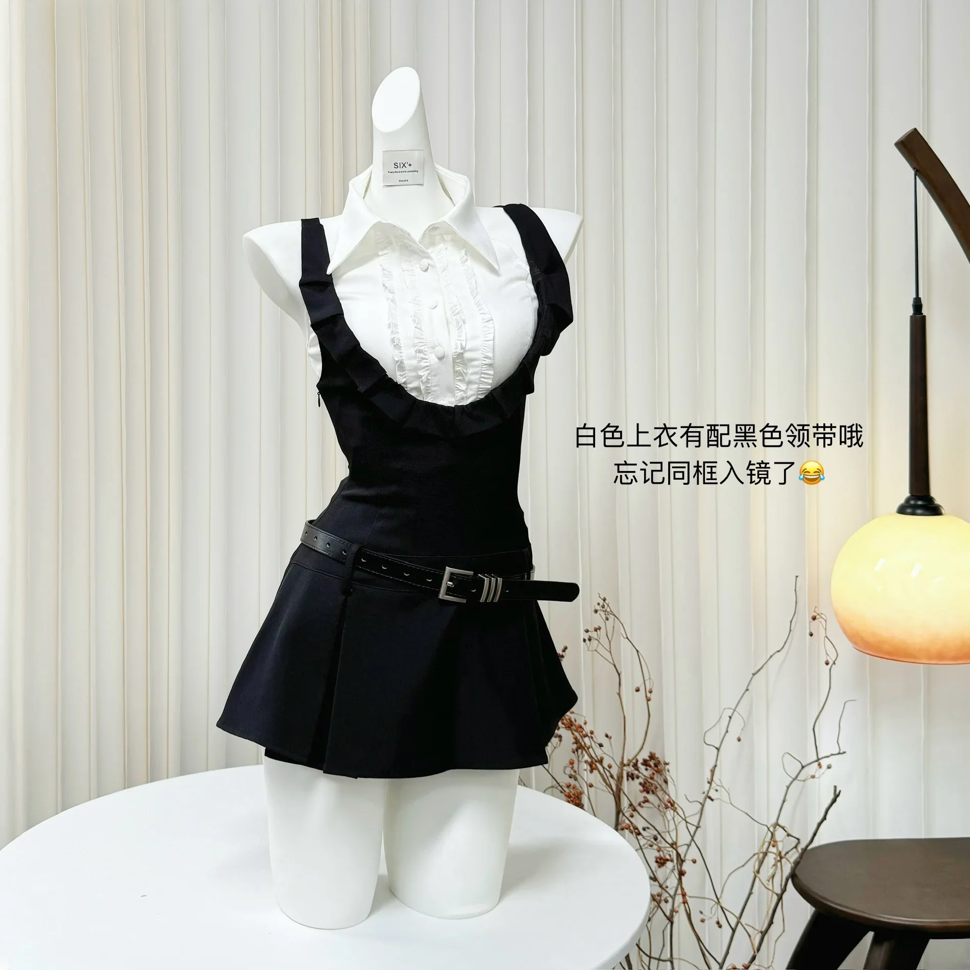 Women Vest And Waist-Cinching Overalls Outfit Sexy American Sle Two-Piece Set for Women 2025 Hot Sale