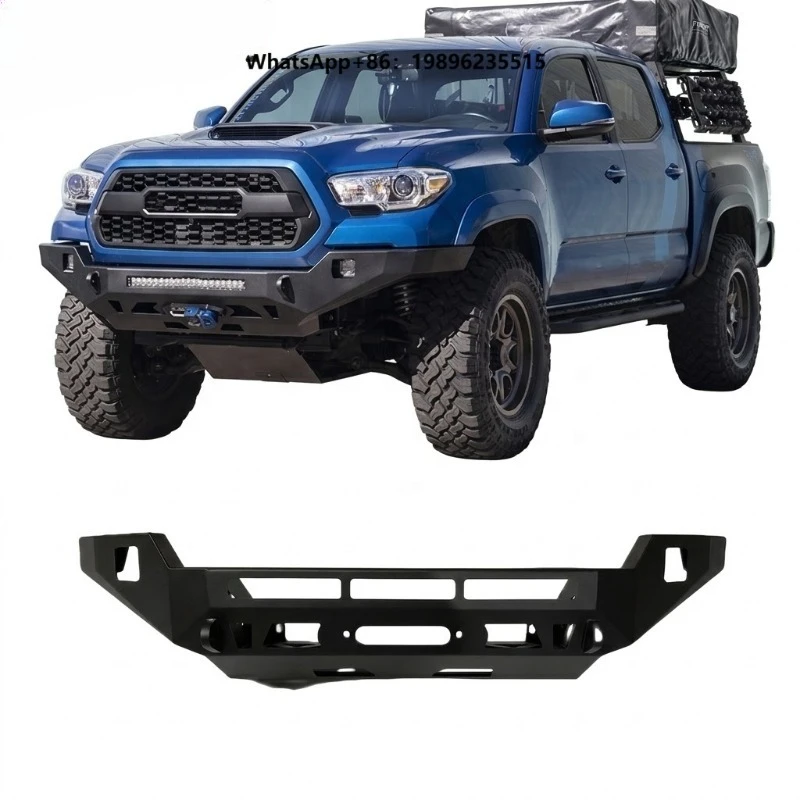 Parts Auto Steel Front Bumper Black Steel Bumper For  Front Bumper