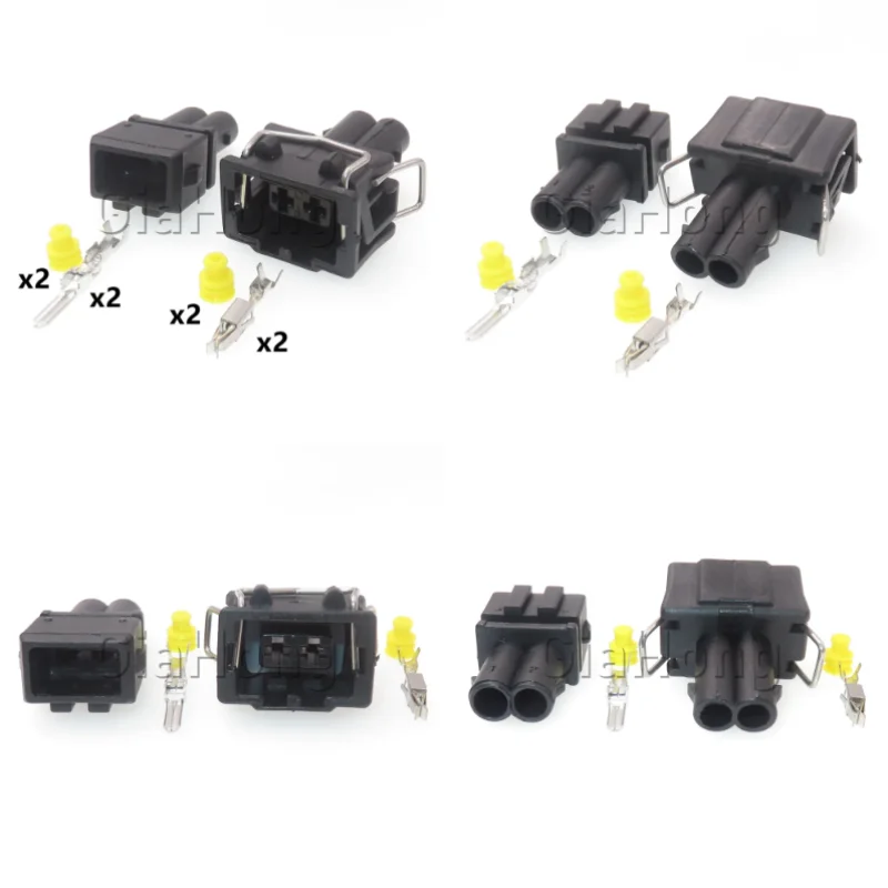 

1 Set 2 Ways Auto AC Assembly Accessories 357972762 Automobile Wire Adapter 357972752 Car Fog Light Male Female Docking Socket