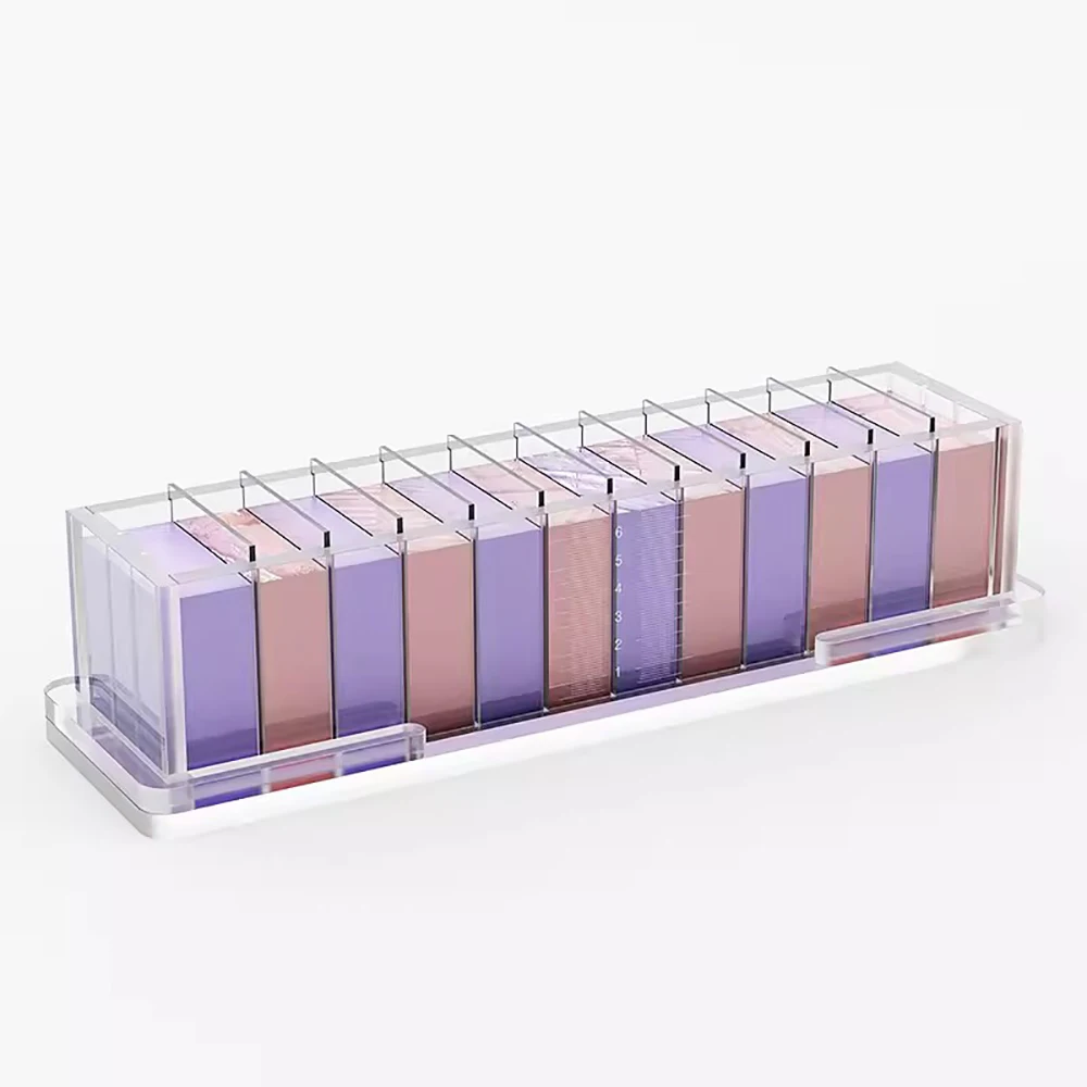 Cetakan sabun buatan tangan, cetakan akrilik transparan banyak kompartemen alat pembuat sabun pemangkas DIY 60x70x300MM