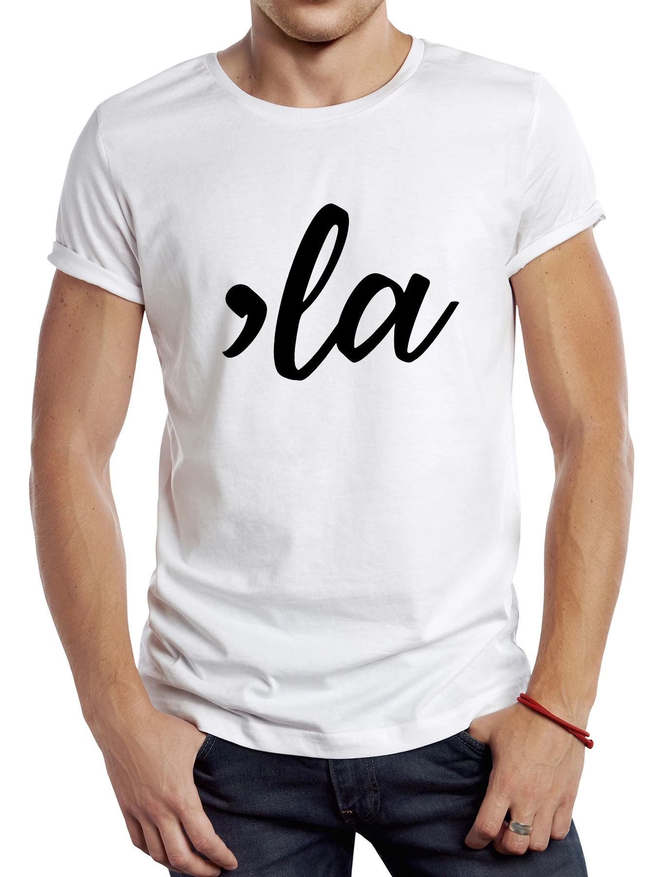 

FPACE Comma La Kamala Harris Printed Men T Shirt Short Sleeve Casual Letter Printing T-shirt Sport Tops Graphic Streetwear