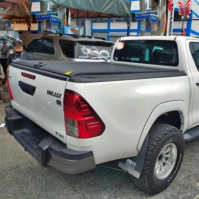

Pickup Truck Bed Roller Shutter Lid Tonneau Cover for Toyota Hilux Vigo Revo Rocco Conquest Gr Sport Gun Sr5 Tacoma Tundra