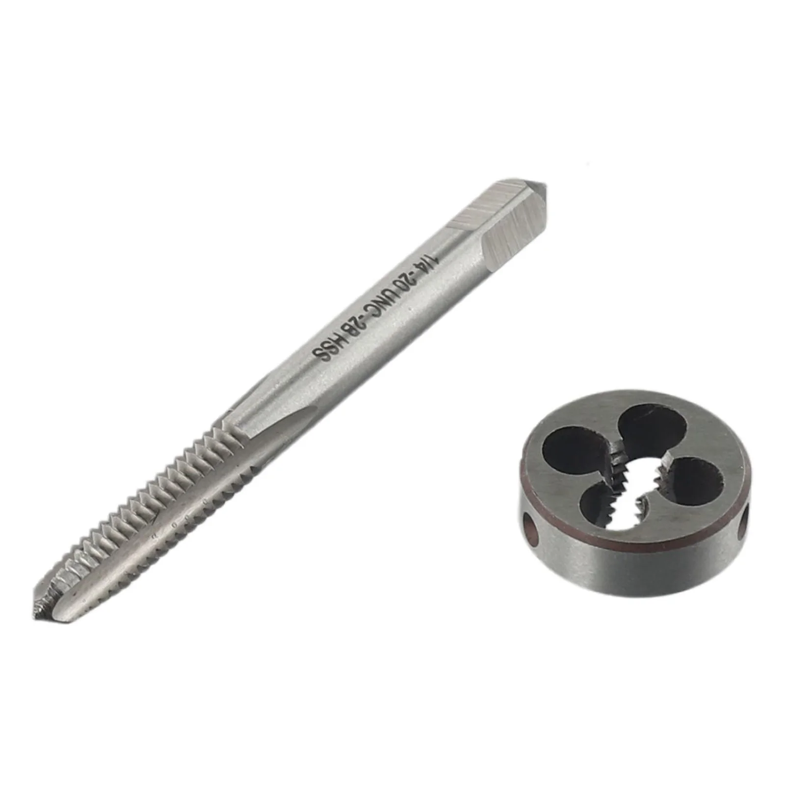 

High Quality Portable Pratical Tap Die Machine R1/4 Right Hand Thread Tap \"-20 1* 1/4\"-20UNC 1PC Die Set HSS