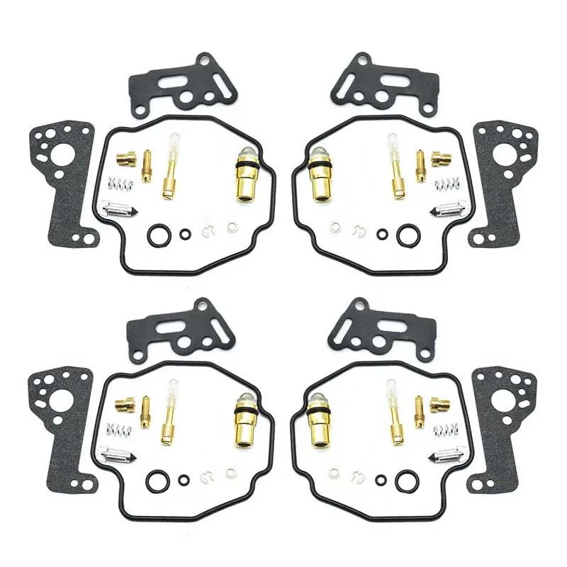 

Carburetor Repair Kit for Yamaha VMX1200 1985 1986 1988-2007 VMX 1200 carb Chamber Gasket Float Valve Needle Seat O-ring 4 Sets