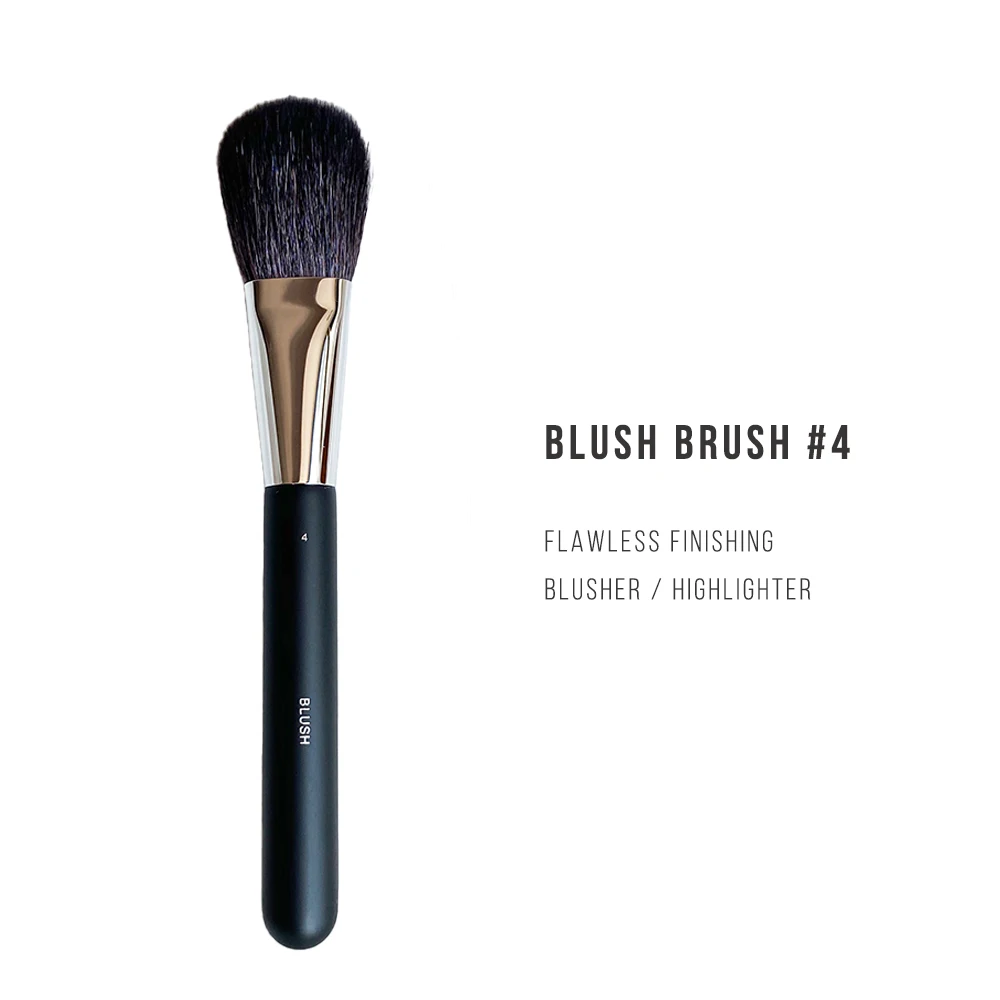 

Makeup Brush PINCEAU Blush Brush #4 Natural Goat Bristles Round Cheek Powder Blusher Highlight Cosmetic Brush