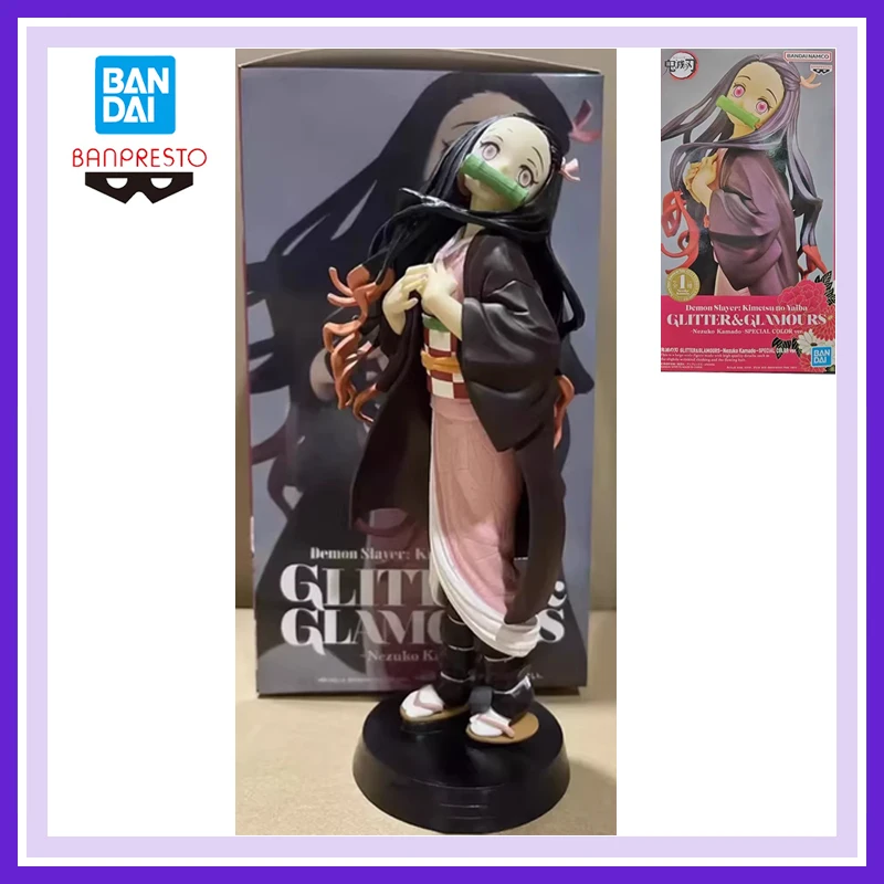 

В наличии оригинальный новый Bandai Banpresto уникальный шарм Demon Slayer Kimetsu No Yaiba Kamado Nezuko аниме фигурки героев модель