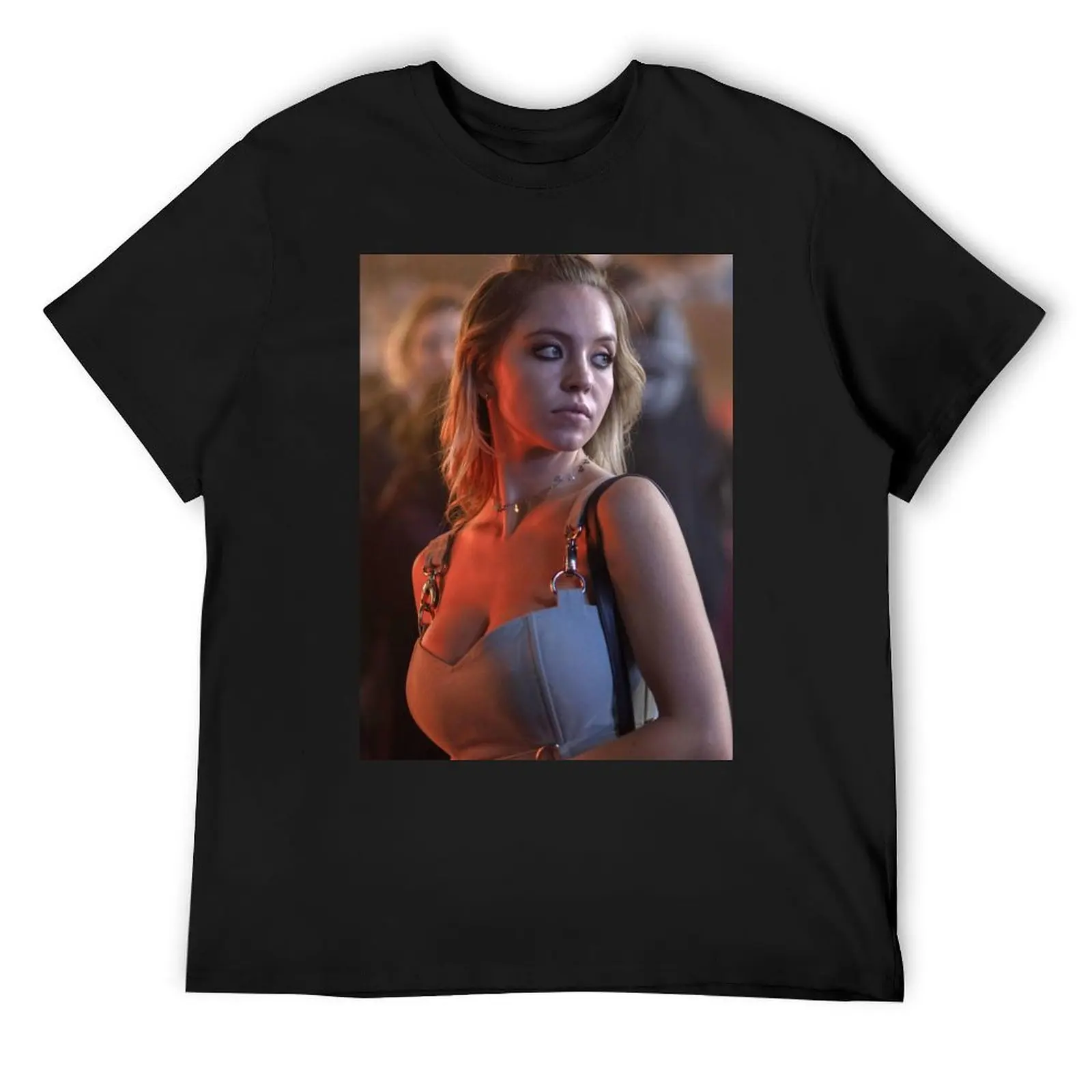 

sydney sweeney T-Shirt street wear graphic tee shirt for a boy workout shirts for men