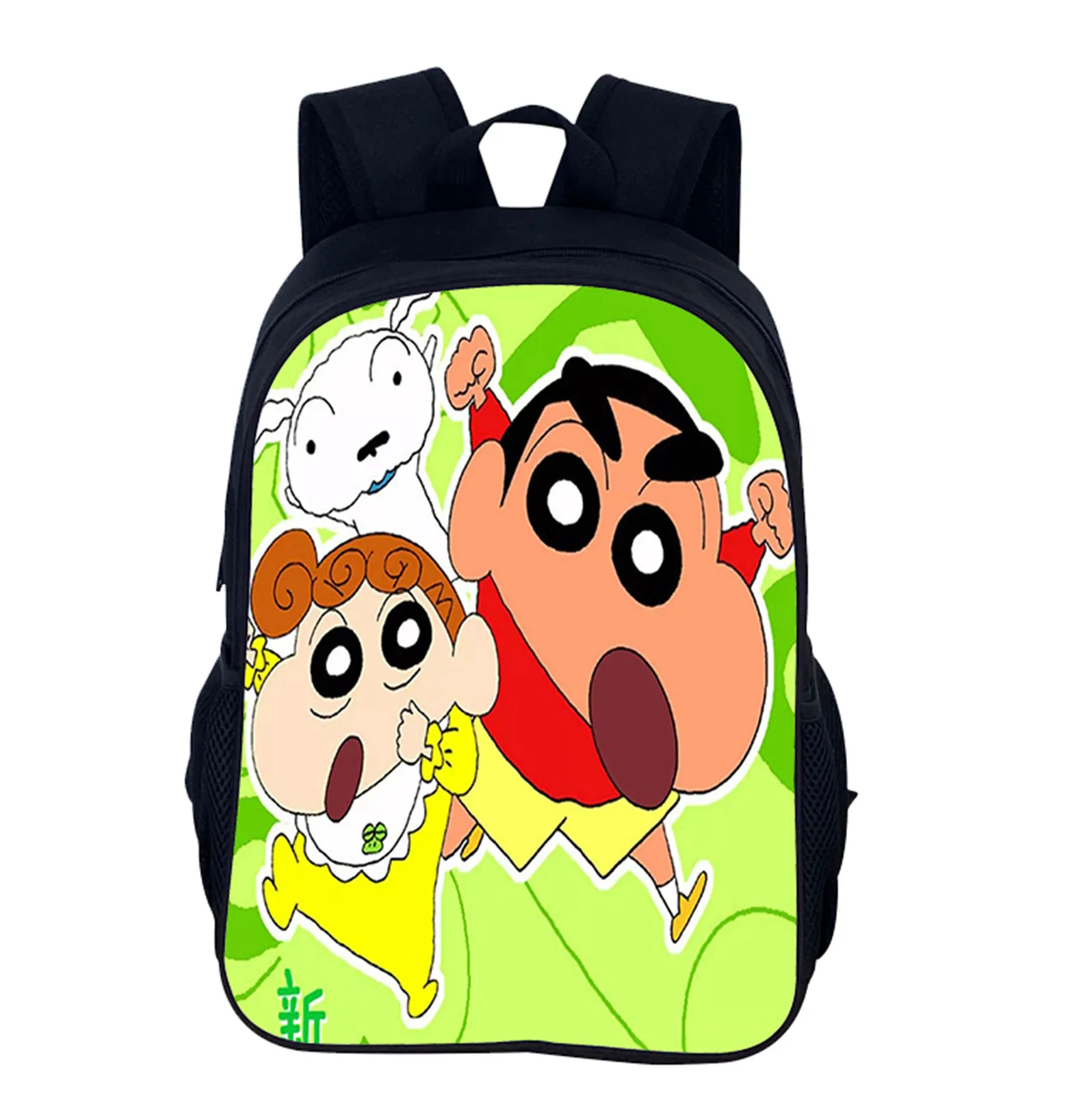 Fashion Crayon Shin-Chan Lightweight Children Backpack-Back to School Knapsack-Large Capacity Rucksack for Student