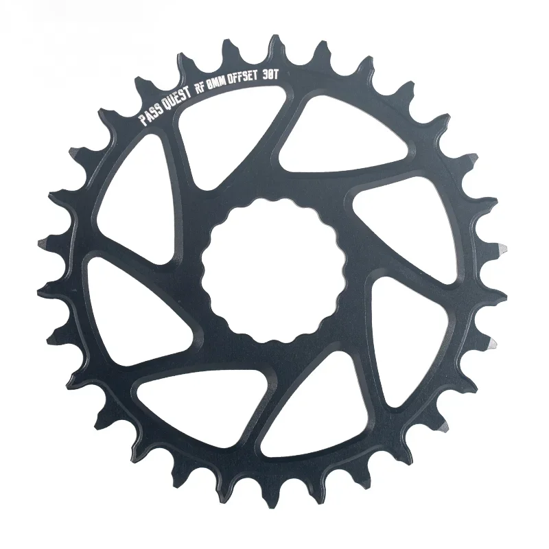 PASS QUEST 0mm Offset Bicycle Chainring 30T-48T Chainwheel for RACEFACE RF Series Direct Mount Crank