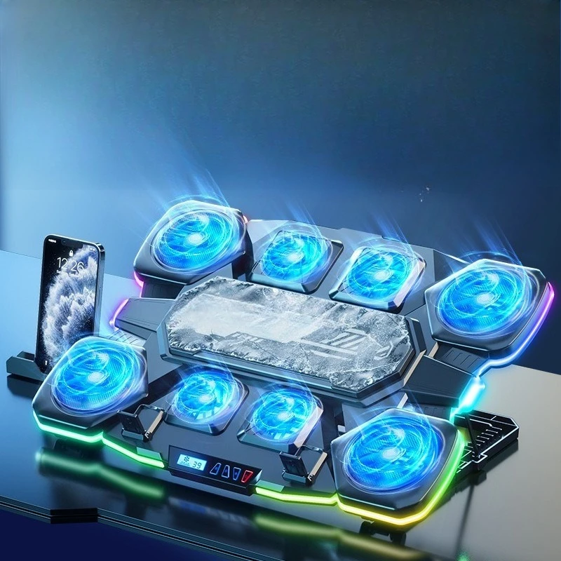 

Radiator Semiconductor Cooling RGB Ambient Light Silent High Power Cooling Rack