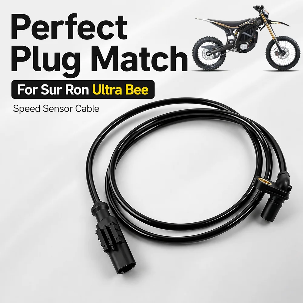 For Sur Ron Ultra Bee Surron Ultrabee Electric Dirt Bike Rear Wheel ABS Sensor Cable Speed Sensor Line Off Road Accessories