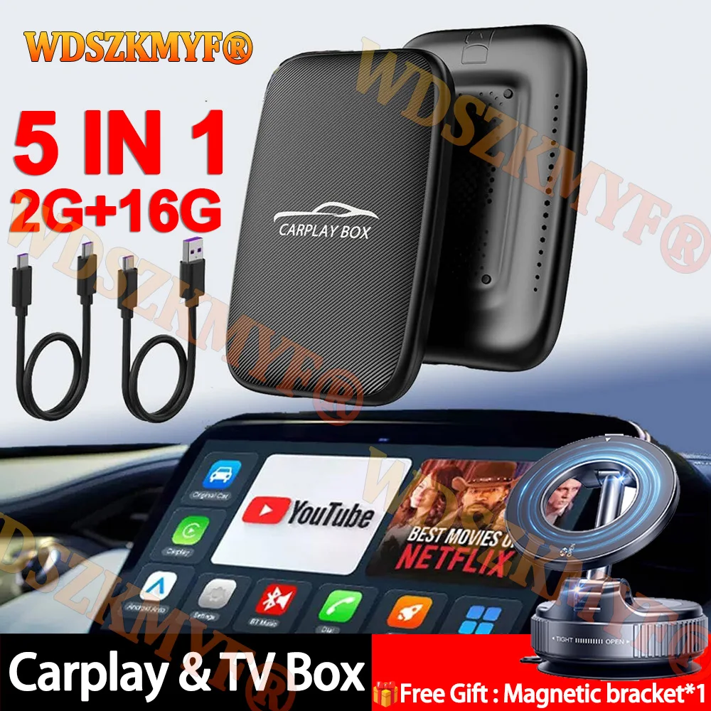 5 In 1 Carplay Ai B…
