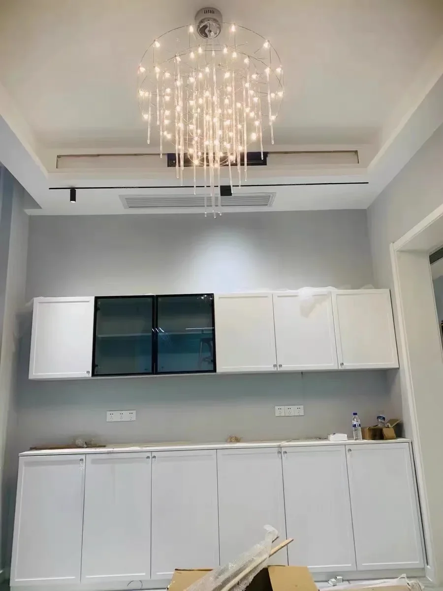 

Подвесной светильник для гостиной, дизайнерский светильник для ресторана, креативный светильник для виллы, светильник «Звездное небо» для холла, подвесной светильник «Светлячок» для магазина одежды