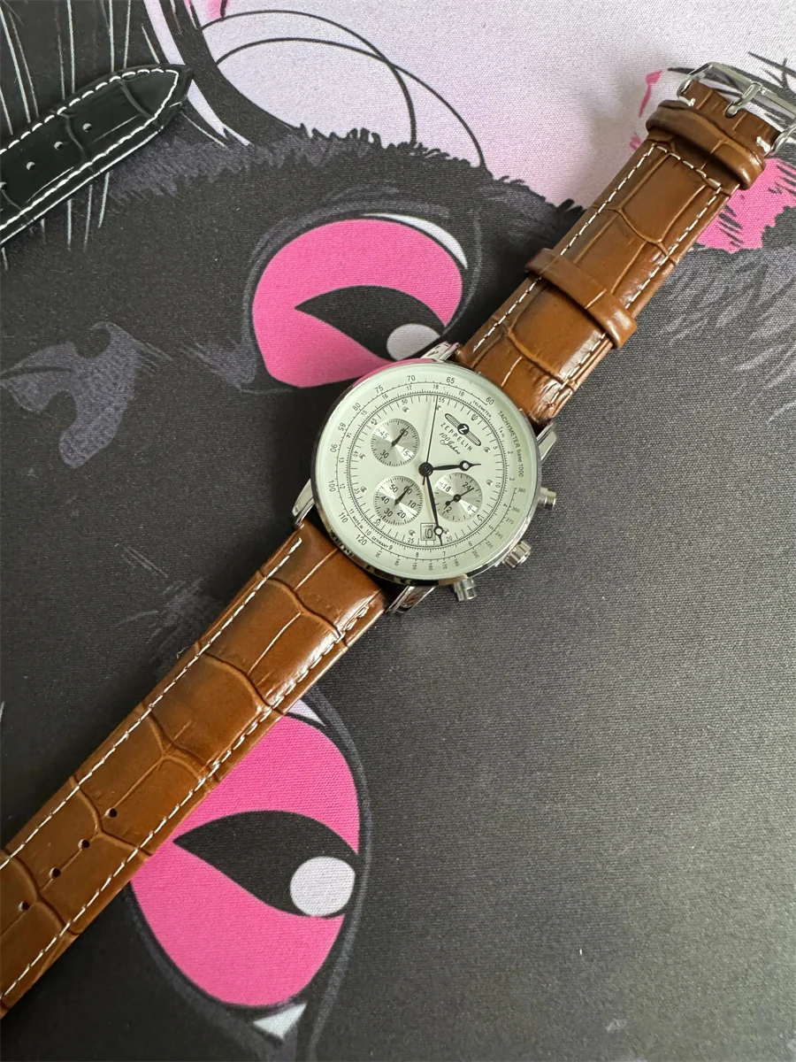 Belt for Men - ZPPILN Round Business Best-Selling All-Function Quartz Watch