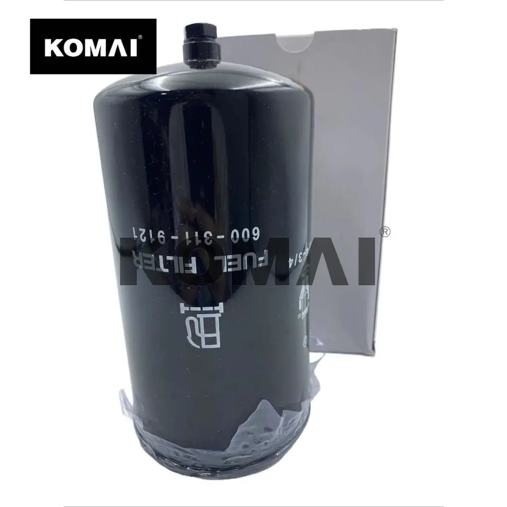 

Fuel Filter, For Komatsu PC200-6 PC200-7 PC220-6 PC220-7 PC300-7 PC350-7 PC360-7, 600-311-9121, Engine Parts for Excavator