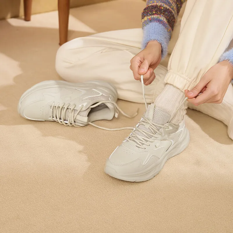 Leuven Croissant-Baskets à l'offre elles optiques pour femmes, Chaussures décontractées pour femmes, Rétro, Doux, observateur, Classique, Polyvalent, Hiver, 361, 682436718