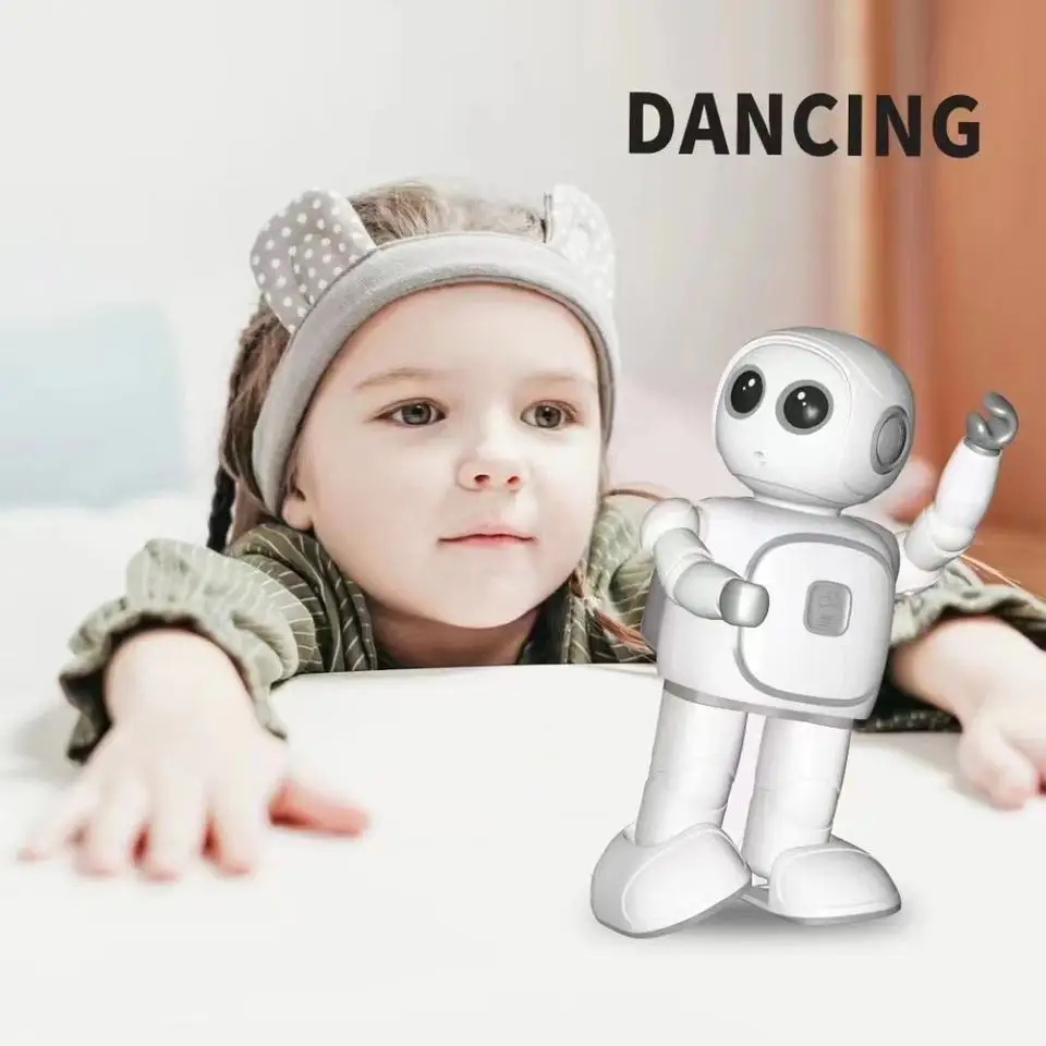 Ready to ship 006 Intelligent programmable educational toy robots Supported App Dancing speaking walking talking toy robots