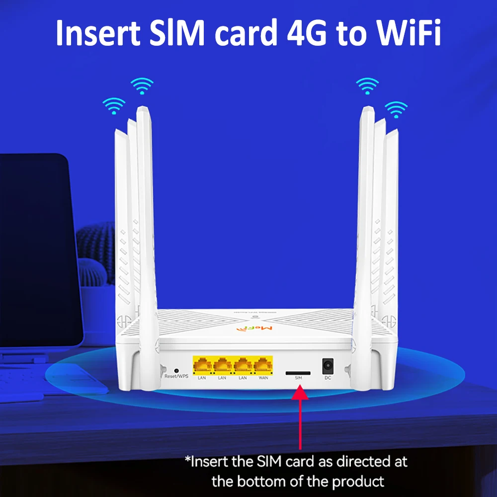 Беспроводной маршрутизатор TIANJIE R300 4G LTE — портативное интернет- SIM-устройство для дома, офиса, автофургона |   Поддержка 32 пользователя и глобальная сеть Cat4