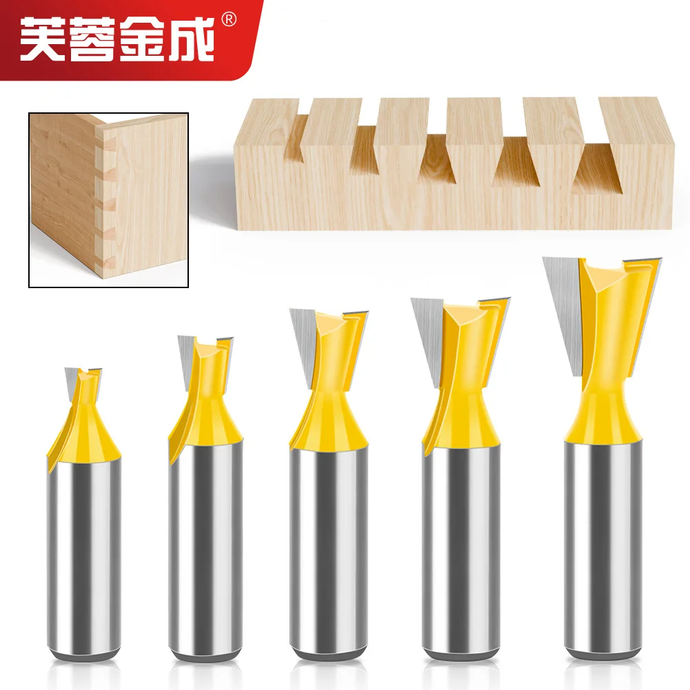 5-piece Set Of 1/2 Handle 12 Handle Dovetail Knife Submouth Xunzi Knife Woodworking Milling Knife Carving Knife Dovetail Knife S