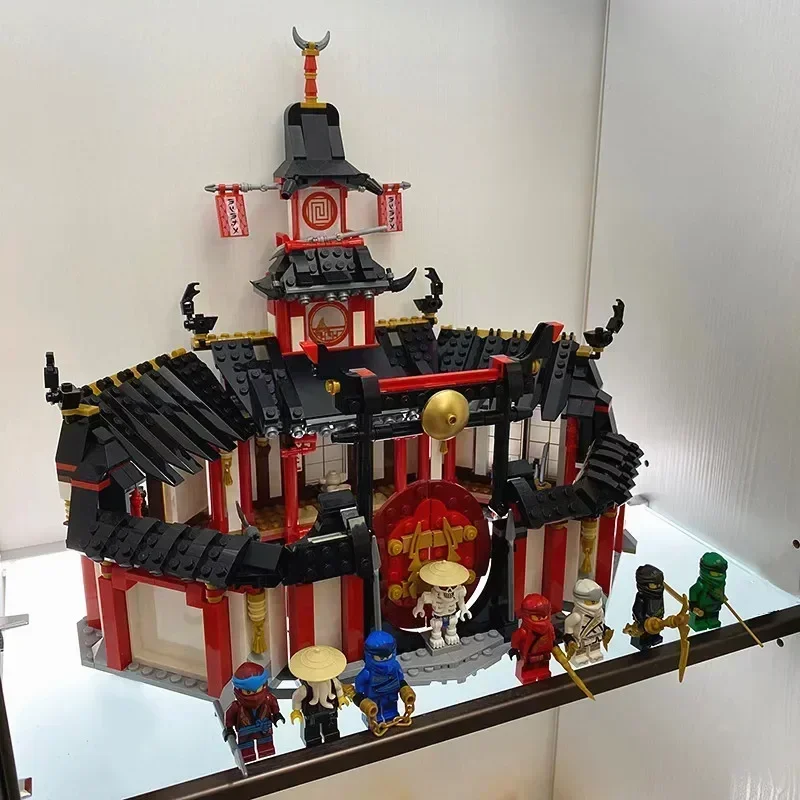 IN STOCK Monastery of Spinjitzu Building Blocks Kit Bricks Classic Ninja Movie Model Toys for Children Christmas Gift 7067