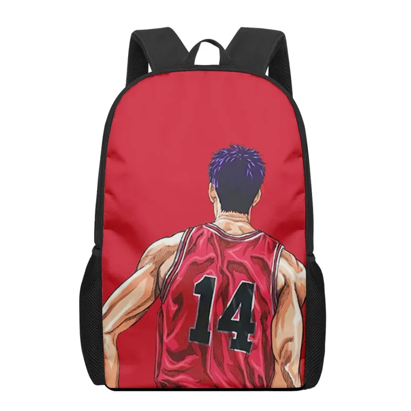 Anime Basketball Sport Muster Rucksäcke Teenager Mode Druck Casual Rucksäcke Student Schultasche Jungen Mädchen Tägliche Büchertaschen