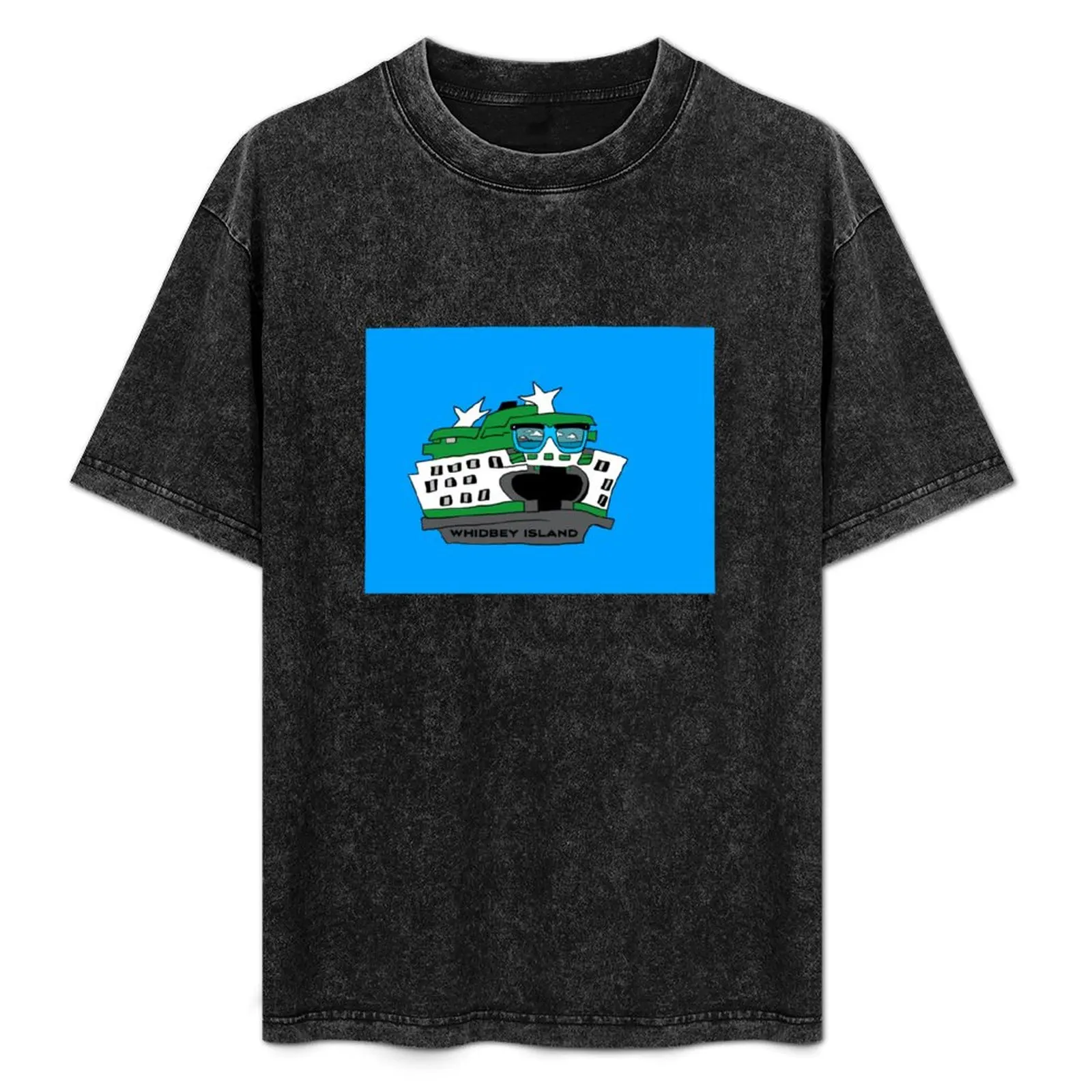 

Sidney the Whidbey Island Ferry  T-Shirt blanks anime clothes men graphic t shirts