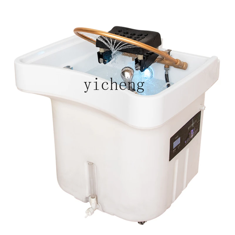 

Zc Head Treatment Basin Movable Wheel Water Storage Heating Water Circulation Fumigation without Connecting Water