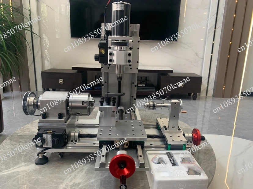CNC Turn Milling Drill Integrated Numerical Control Turning CNC Milling and Drilling Integrated CNC Lathe With  Servo Motor